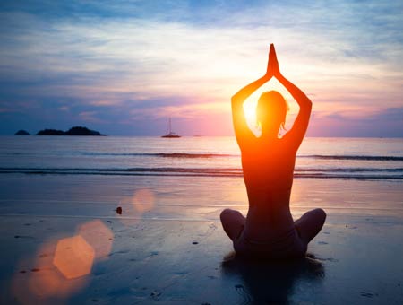 Beach-Yoga